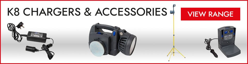 K8 Chargers and Accessories - View Range