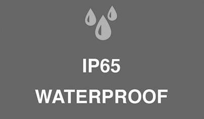 IP65 WATERPROOF