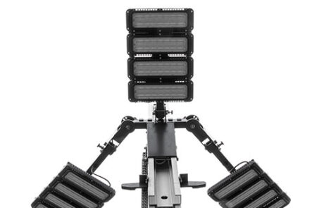Quad Pod MK5 light heads 360 degree setup