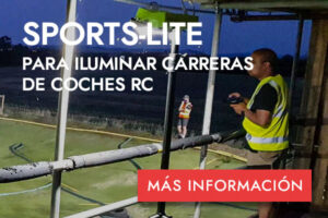 SPORTS-LITE PARA ILUMINAR CARRERAS DE COCHES RC - MÁS INFORMACIÓN