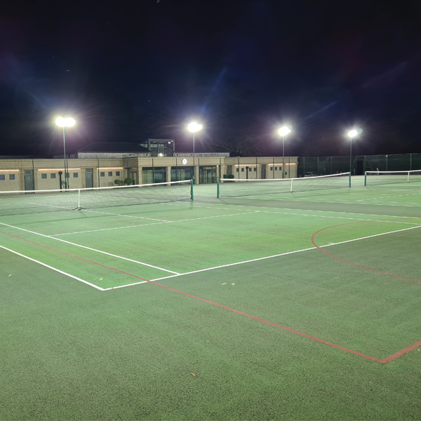 Witham Hall School - Quad Pod Tennis Court