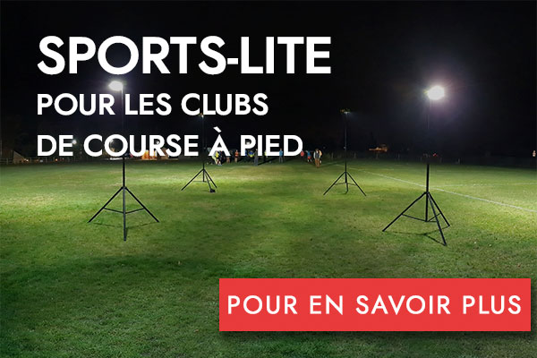 SPORTS-LITE POUR LES CLUBS DE COURSE À PIED