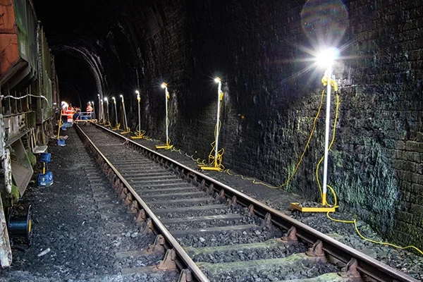 PROLINK Linkable Floodlights for Rail