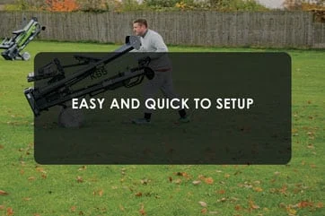 Easy and quick to setup