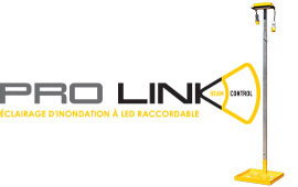 Prolink Beam Control - ÉCLAIRAGE D'INONDATION À LED RACCORDABLE