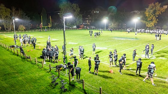 Quad Pod American Football