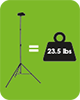 Sports-LITE weight 23.5lbs
