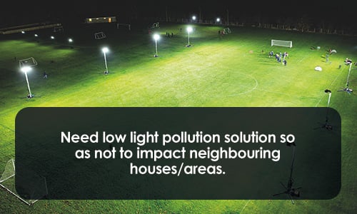 Need a low light pollution solution