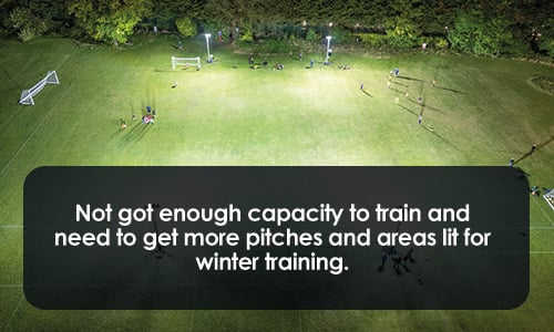 Not enough capacity to train