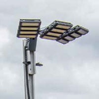 Pre-aimed ‘beam controlled’ light heads