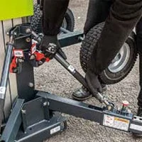 Independently adjustable legs