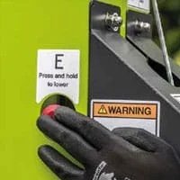 Automatic mast safety interlock system