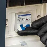 Operator level RCBO electrical safety isolation switch